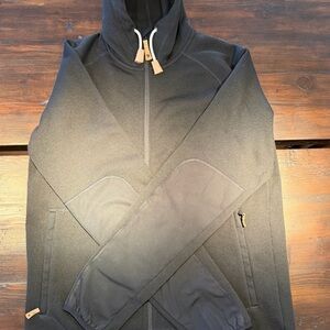 Fjällräven Övik Fleece Hoodie – Men’s M – Black
